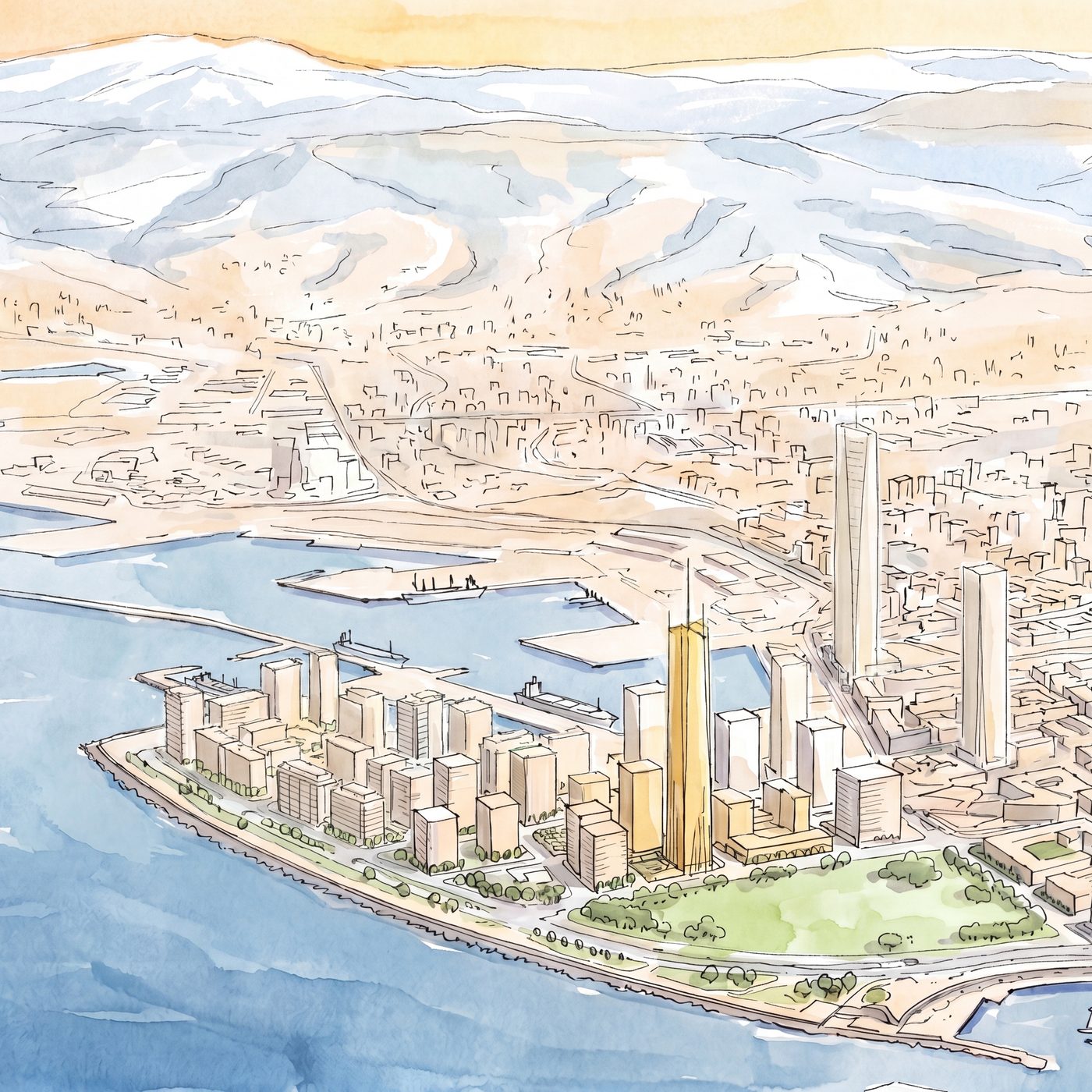 Marina Tower, Beirut, Lebanon