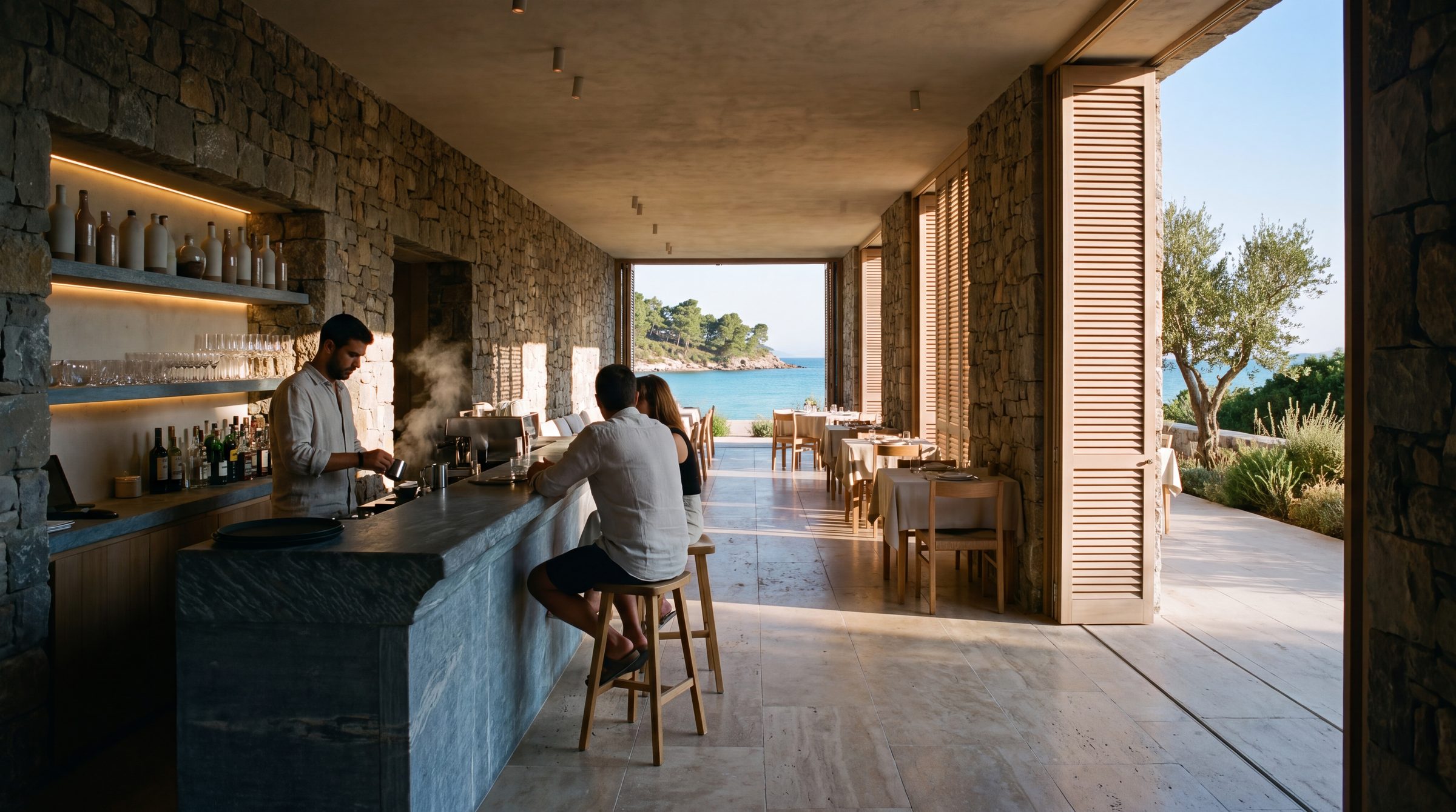 The bar